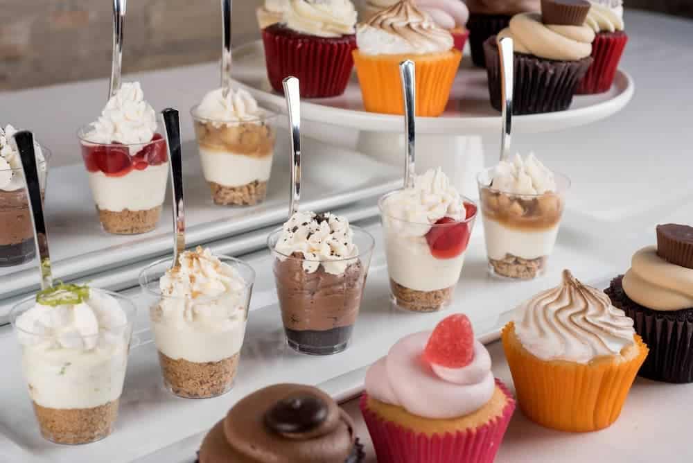 Dessert table and buffet